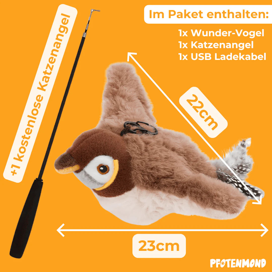 Wunder-Vogel - Federleichter Spaß für dein Vierbeiner