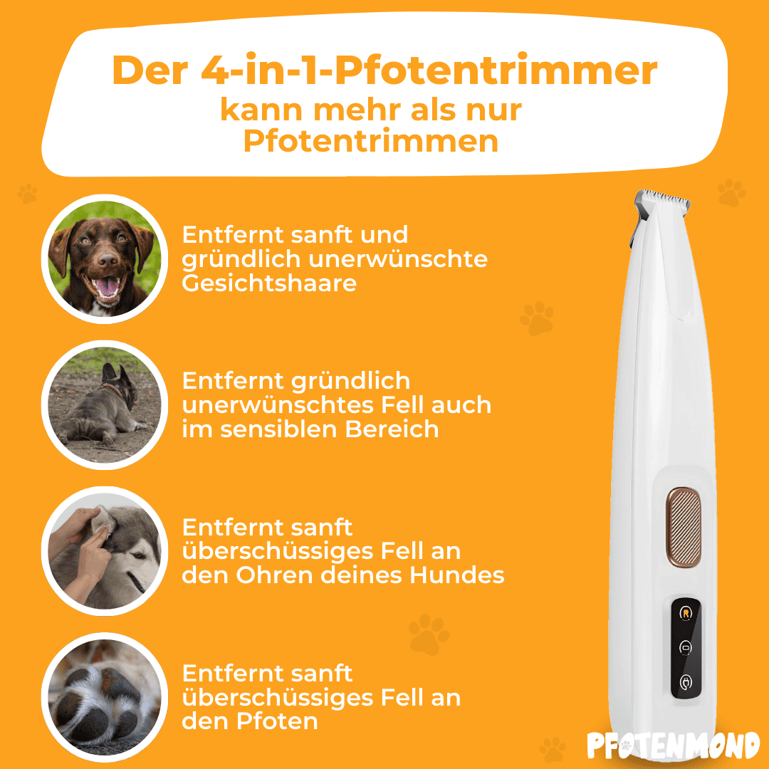 PawTrim - Schmerzfreie Pfotenpfelege in Sekundenschnelle