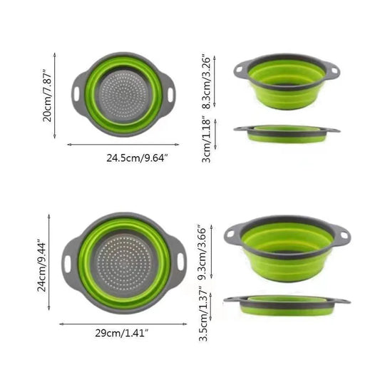 Silicone Fruit Washing Drainage Basket