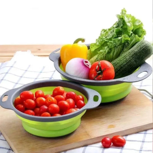 Silicone Fruit Washing Drainage Basket